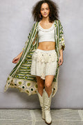 POL Crochet Longline Cardigan Green Multi Striped and Floral Pattern GREEN MULTI One Size 3fb755f1-0dc8-4373-86e1-97a753b58887-Max-Origin Trendsi