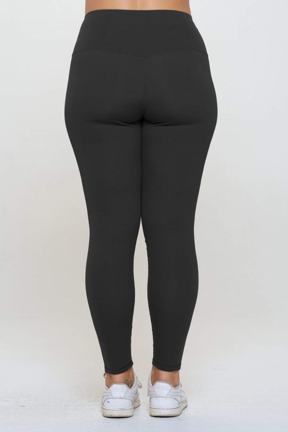 Yelete USA Leggings Women Black Fleece Lined High Waisted Stretchy