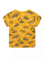 Boy's T-Shirt Children's Cotton Construction Vehicle Print Crew Neck Short Sleeve 40ad1350-0e65-4fbc-beab-ab2ea1d55de3-Max-Origin Trendsi