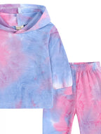 Girl's Outfit Set Tie-Dye Hoodie and Pants Set for Children 40c00425-64b6-458e-933c-dadeb40484ad-Max-Origin Trendsi