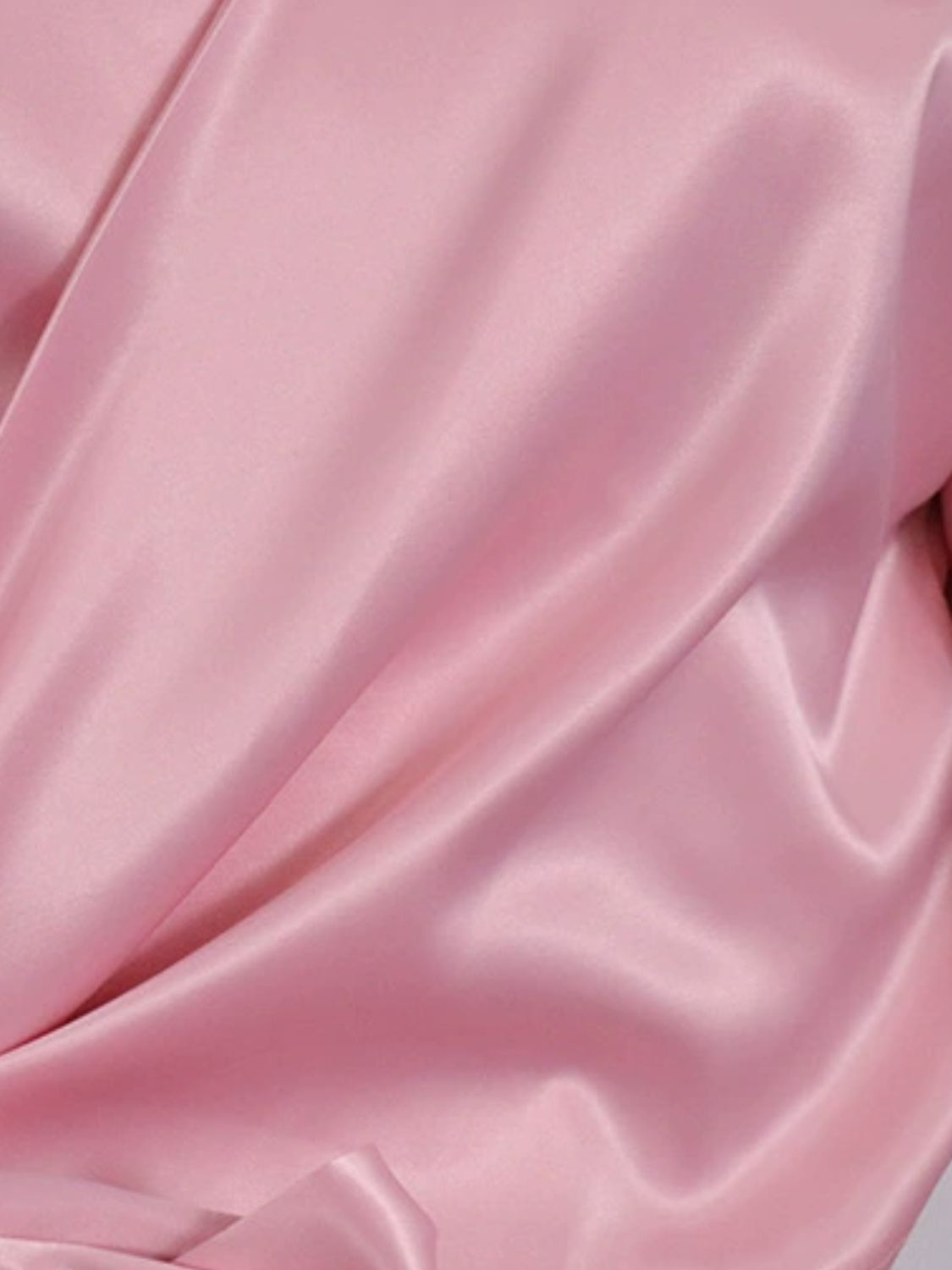 Women's Satin Blouse Surplice Cold Shoulder Long Sleeve Bow Tied Top 40f5bbad-84f9-4623-b2af-72d659681fc6-Max Trendsi