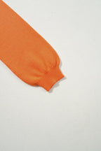 THANKSGIVING Women Sweater Round Neck Long Sleeve Orange Pullover 40fc46c4cc8c4c0caf33597817ad3391-Max Trendsi