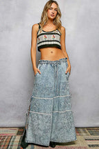 POL Crochet Cami Floral Embroidered Cropped with Scalloped Hem Black Multi 41796d99-9452-404d-80bc-9bf6a0376f6d-Max-Origin Trendsi