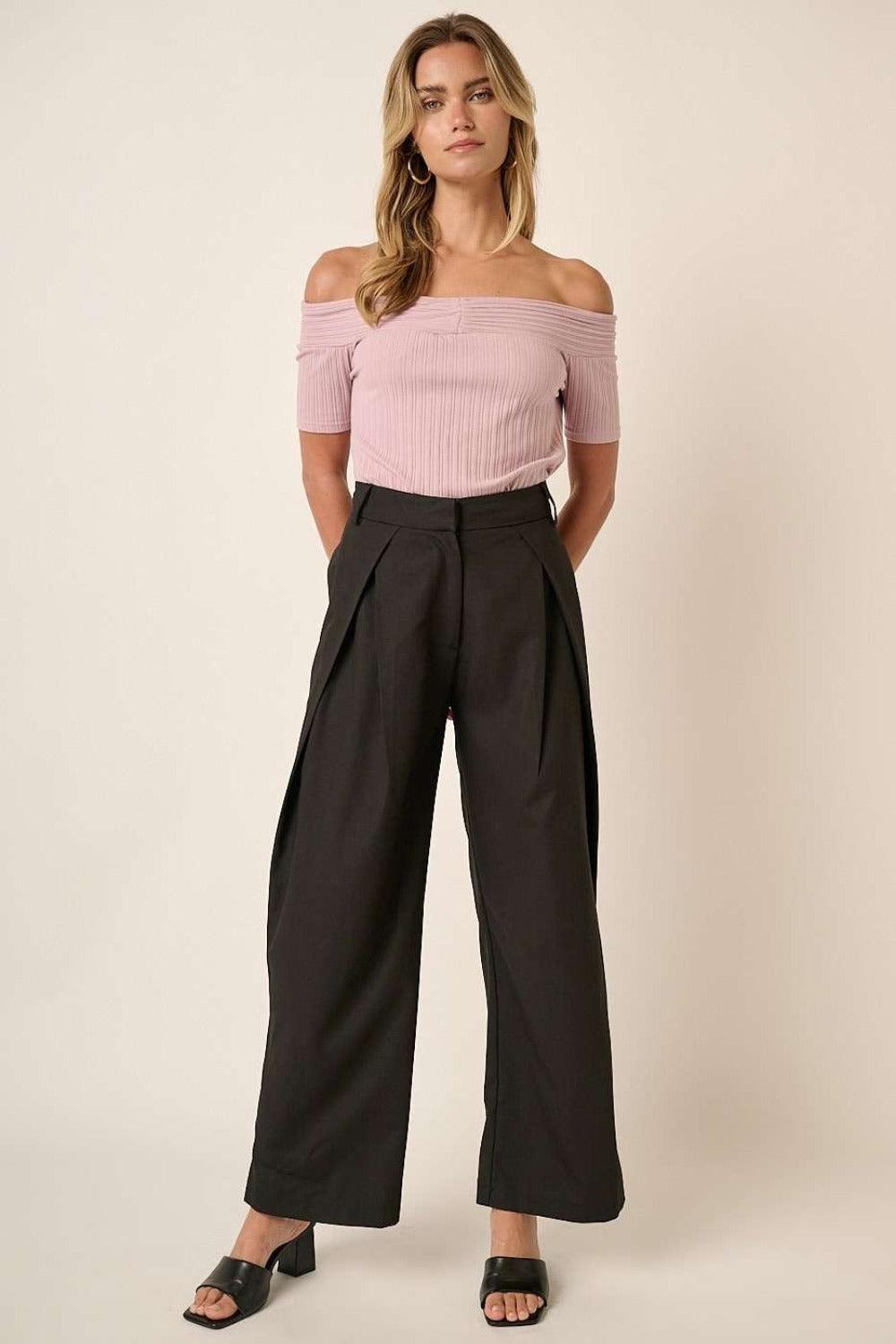 Mittoshop Wide Leg Linen Pants USA Stock Deep Pleated High Waisted Black 42de5ed9-dc32-464e-9354-ba6cab97e01b-Max Trendsi