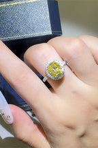 3 Carat Ring Moissanite Stone 925 Sterling Silver Women Jewelry with Box 42f3f285-6279-451f-9c5f-28d61f350878-Max Trendsi