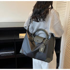 Travel Duffel Bag Large Portable Lightweight Fashionable Oxford Fabric Handbag