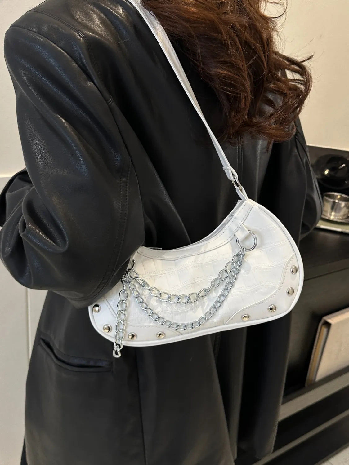 Small PU Leather Chain Shoulder Bag