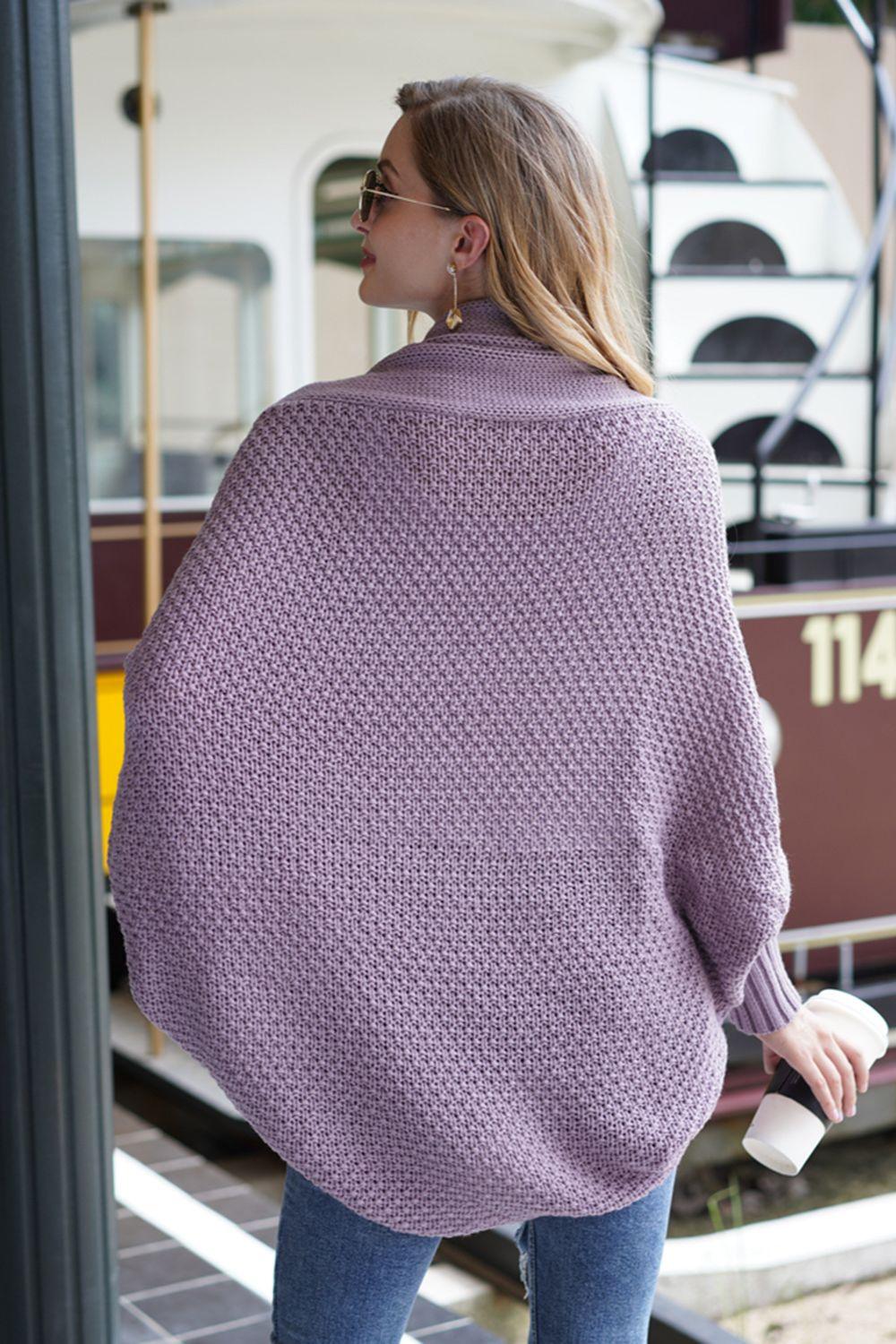 Knit Cardigan Oversized Batwing Long Sleeve Open for Women 44f098b0-0cb5-4905-948d-184bead4531a-Max_8025b9ed-bf85-4d12-9ffb-ebd9efc51a32 Trendsi