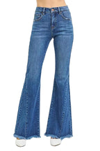 RISEN Mid Rise Flare Side Seam Detailing Jeans DARK 44fd76dc6e4f476a8fa7e143c8a5da85-Max-Origin Trendsi