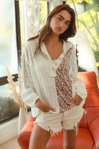BiBi Hoodie Top Ivory Slub Jersey with Lace Combo Buttoned Long Sleeve 453d00438e6b48bb874a71e0d6b2b69f-Max-Origin Trendsi