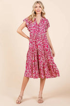 Mittoshop Midi Dress Abstract Print Fuchsia Pink Ruffle Tiered 45cbb74d30344d278606acb47e46df30-Max-Origin Trendsi