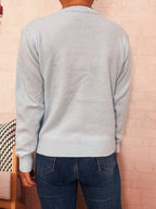 Women's Cardigan Button-Up Long Sleeve Embroidered Knit 464870b9a929459d89455ee29fedf4c6-Max-Origin Trendsi