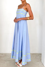 Maxi Dress Floral Embroidered Spaghetti Strap Ruffled A-Line Party 46aaec6a-8e96-42bf-98a4-8ee11c2cd156-Max-Origin Trendsi