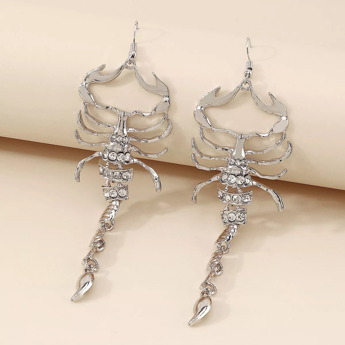 Scorpion Dangle Earrings 18K Gold-Plated Rhinestone Jewelry 4776a6bb-f753-4fb2-a9ae-2800d1e99b7a-Max-Origin Trendsi