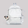 Embroidered Lightweight Medium Nylon Backpack