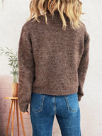 Women's Cardigan Colorful Button-Up Ribbed Hem with Chest Pocket 498edc7c9ac34f2c9519ca7615784e5b-Max-Origin Trendsi