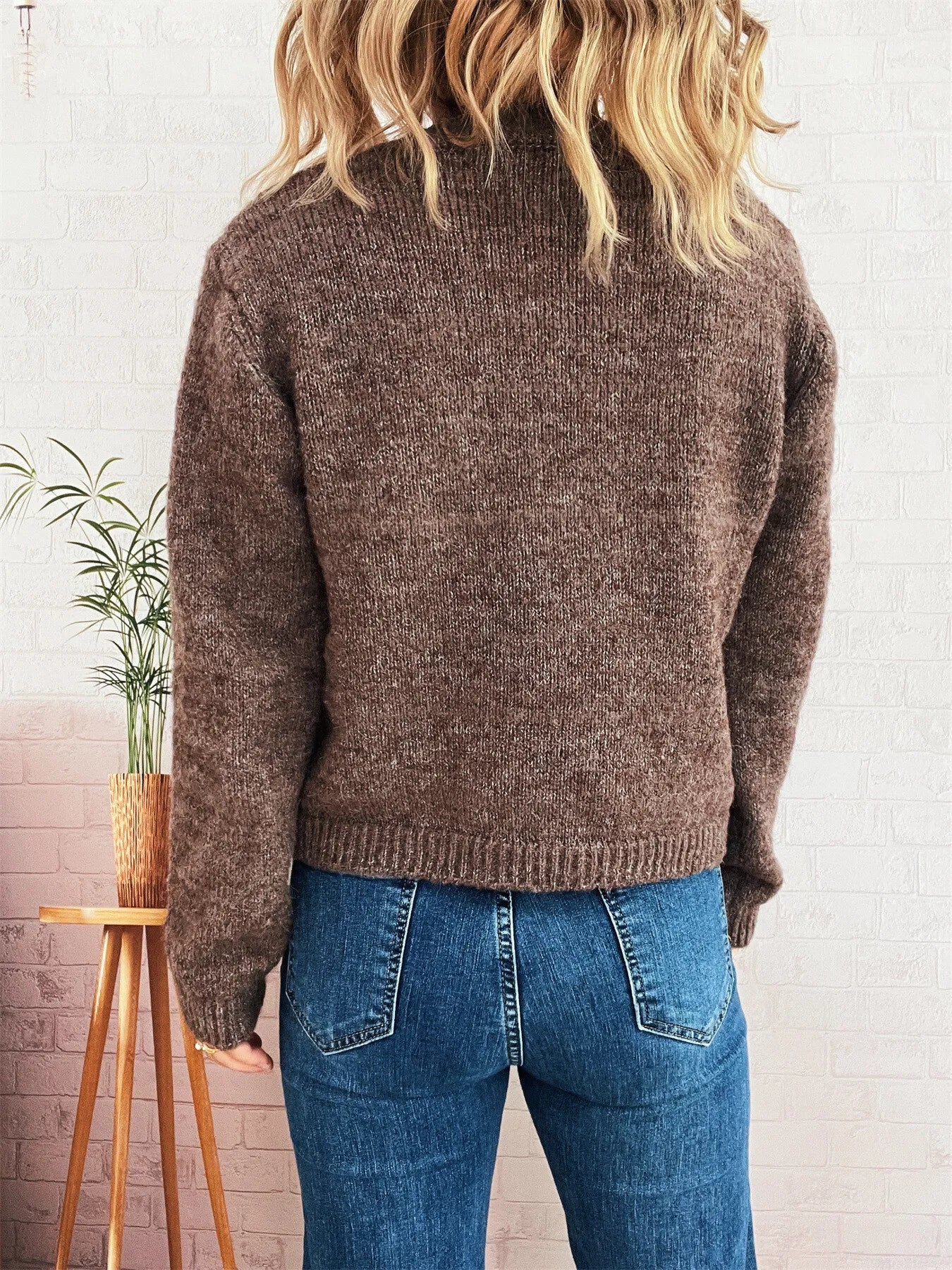 Women's Cardigan Colorful Button-Up Ribbed Hem with Chest Pocket 498edc7c9ac34f2c9519ca7615784e5b-Max-Origin Trendsi