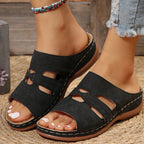 Women Wedge Slippers Premium Orthopedic Open Toe Slippers Anti-Slip Shoes