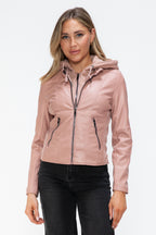 Snobbish Faux Leather Women Jacket Mauve Zip Up Drawstring Hooded 4a201499-bac3-415a-92b1-5ce081ac54a5-Max_cbb7c1c5-50c8-4813-8c21-b0aff20d6942 Trendsi