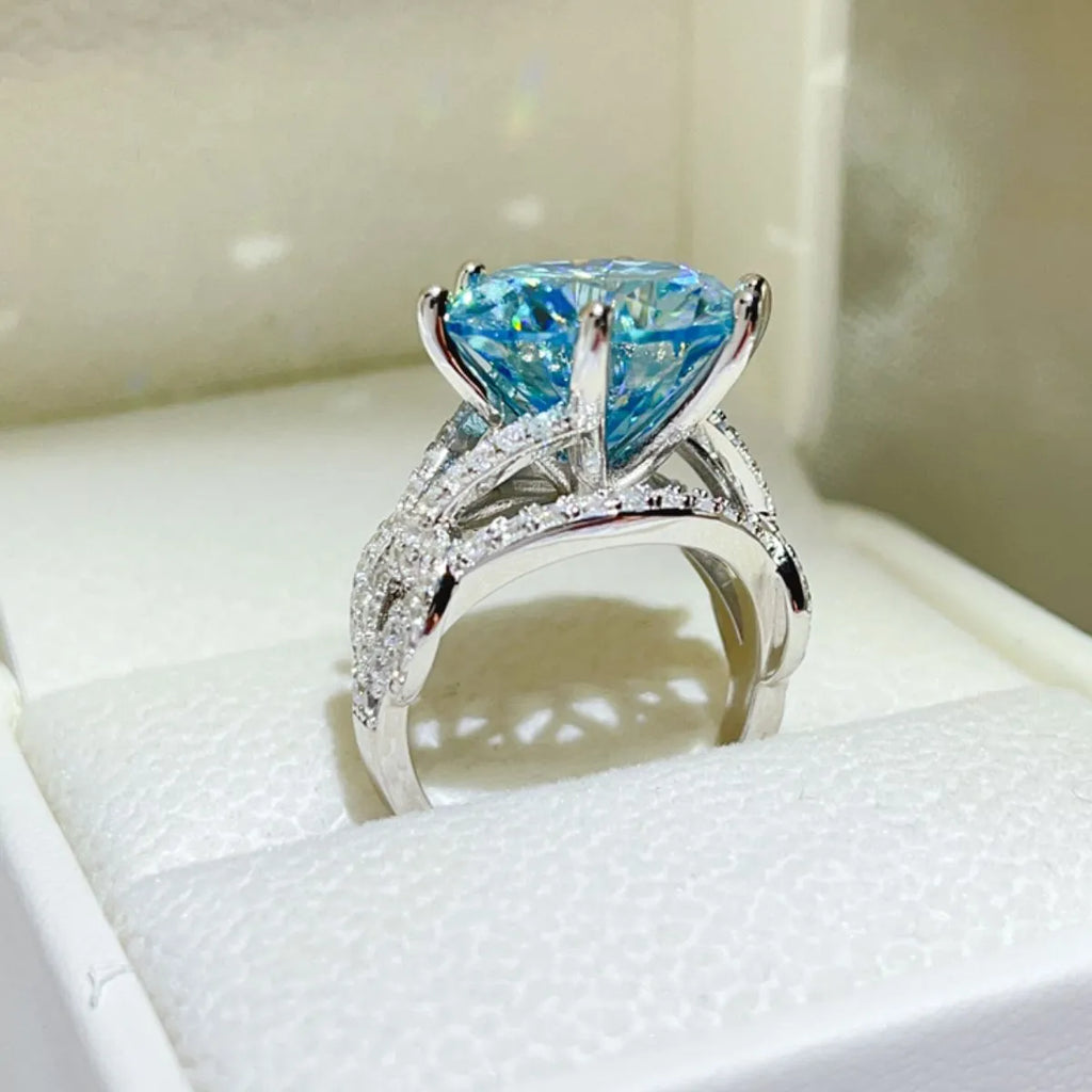 Silver Ring 10 Carat Moissanite Pastel Blue Stone 925 Sterling Platinum-plated Pastel Blue 4a87daf9-5d3a-422f-b1be-3fb8dc9e80fe-Max-Origin Trendsi