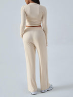 Devine Outfit Set Round Neck Long Sleeve Top and Pants Set 4ad4d221-d1d3-47ed-a52c-81a8e57270a6-Max Trendsi