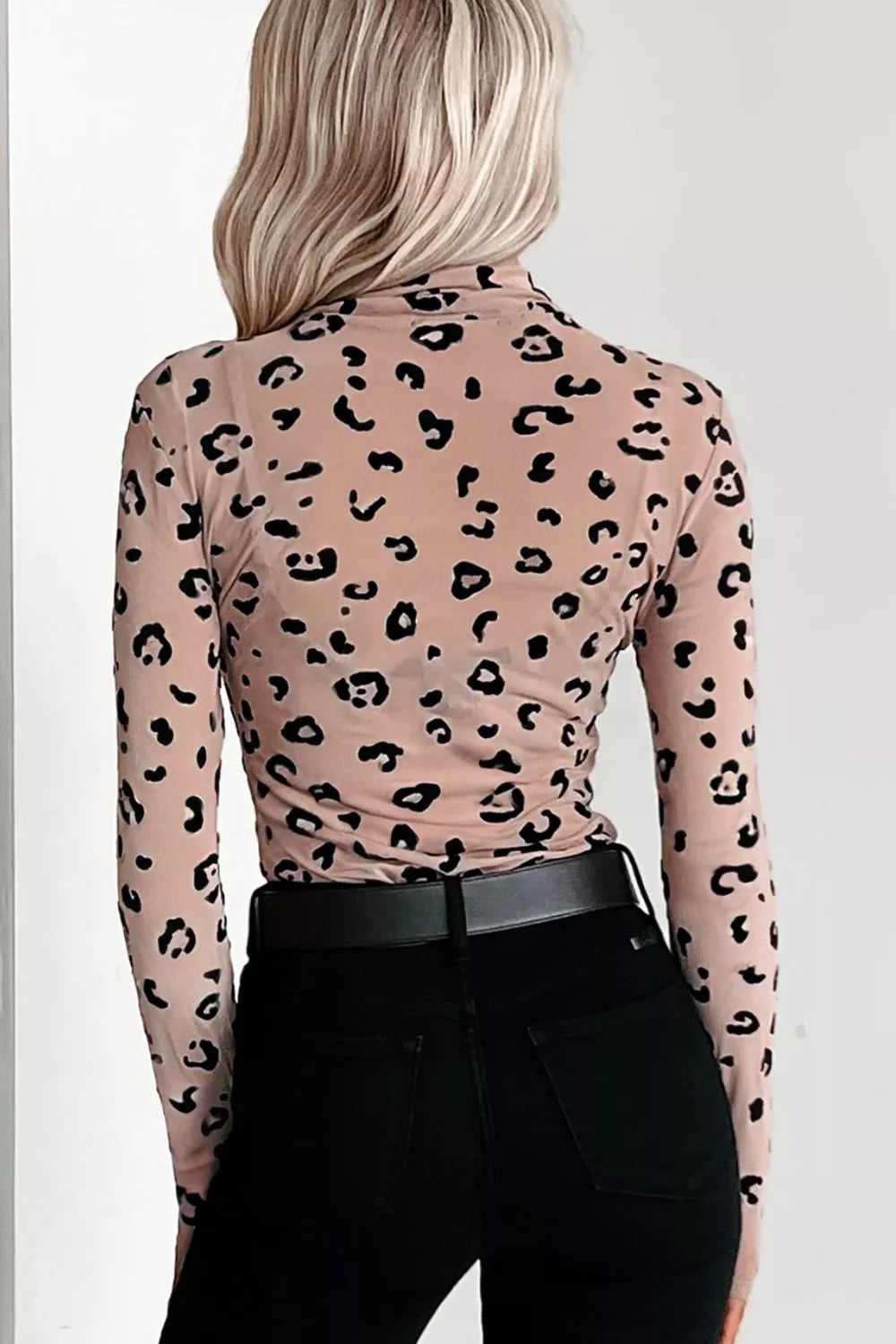Womens Leopard Print Sheer Mesh Bodysuit Mock Neck Long Sleeve 4b3a7cc4-e92a-45fd-a008-a3f1bdb7906a-Max-Origin Trendsi