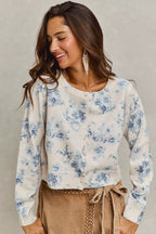 SO ME Vintage Floral Print Button Down Sweater Cardigan 4bd47430d4e1451db65eb0105af2dcf3-Max-Origin Trendsi