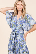 Mittoshop Floral Midi Dress Linen Blend Bow Tie Waist Flutter Sleeve Tiered 4ce1307f-4073-47a2-96f2-42182ae7a97a-Min Trendsi