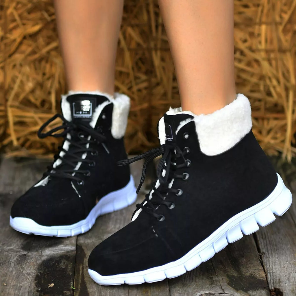 Lace Up Round Toe Boots 4d40cd28-d46b-4586-ad7d-b1bd72ff96e4-Max-Origin Trendsi