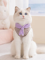 Striped Pet Top with Tie Detail