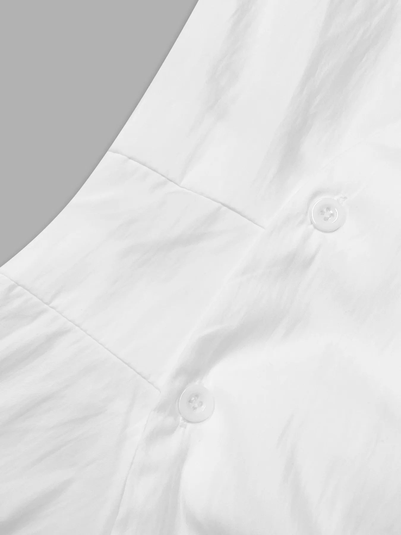 Women's White Shirt Asymmetric Buttoned Collared Neck Long Sleeve Top 4e5ae2a92dec49be882d6ccfae8e25b2-Max-Origin Trendsi