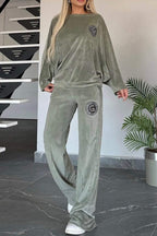 Outfit Set Women Velvet Full Size Boat Neck Long Sleeve Top and Pants Set 5XL 4e9487f6-b146-42e9-9844-5a493259588c-Max Trendsi