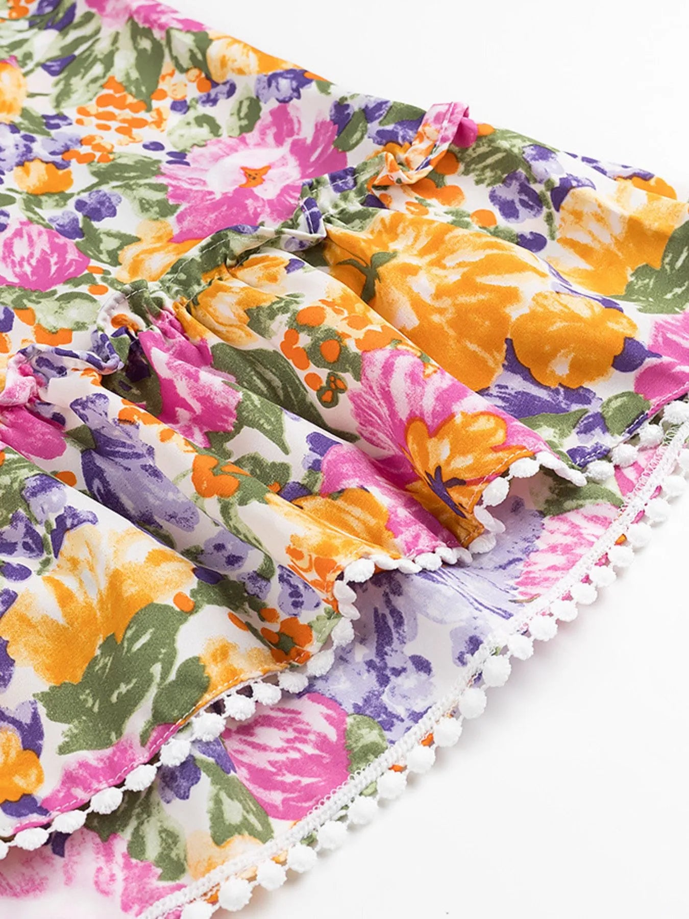 Floral Mini Dress Colorful Print Ruffled Hem Cutout Bow Tied Backless 4eba4e4c-1050-4204-bb30-ab7d97f408da-Max-Origin Trendsi