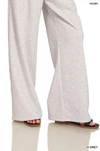 Zenana Outfit Set Light Gray Scuba Crewneck Pullover and Pants for Womens 4ebe881a5e0249bf86b13f044dcc52cc-Max-Origin Trendsi