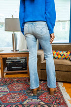 Judy Blue Bootcut Jeans Mid Rise Thermal Light Blue Denim Pants 4ef9f7508d5a47abb5c1585c28704ad1-Max-Origin Trendsi