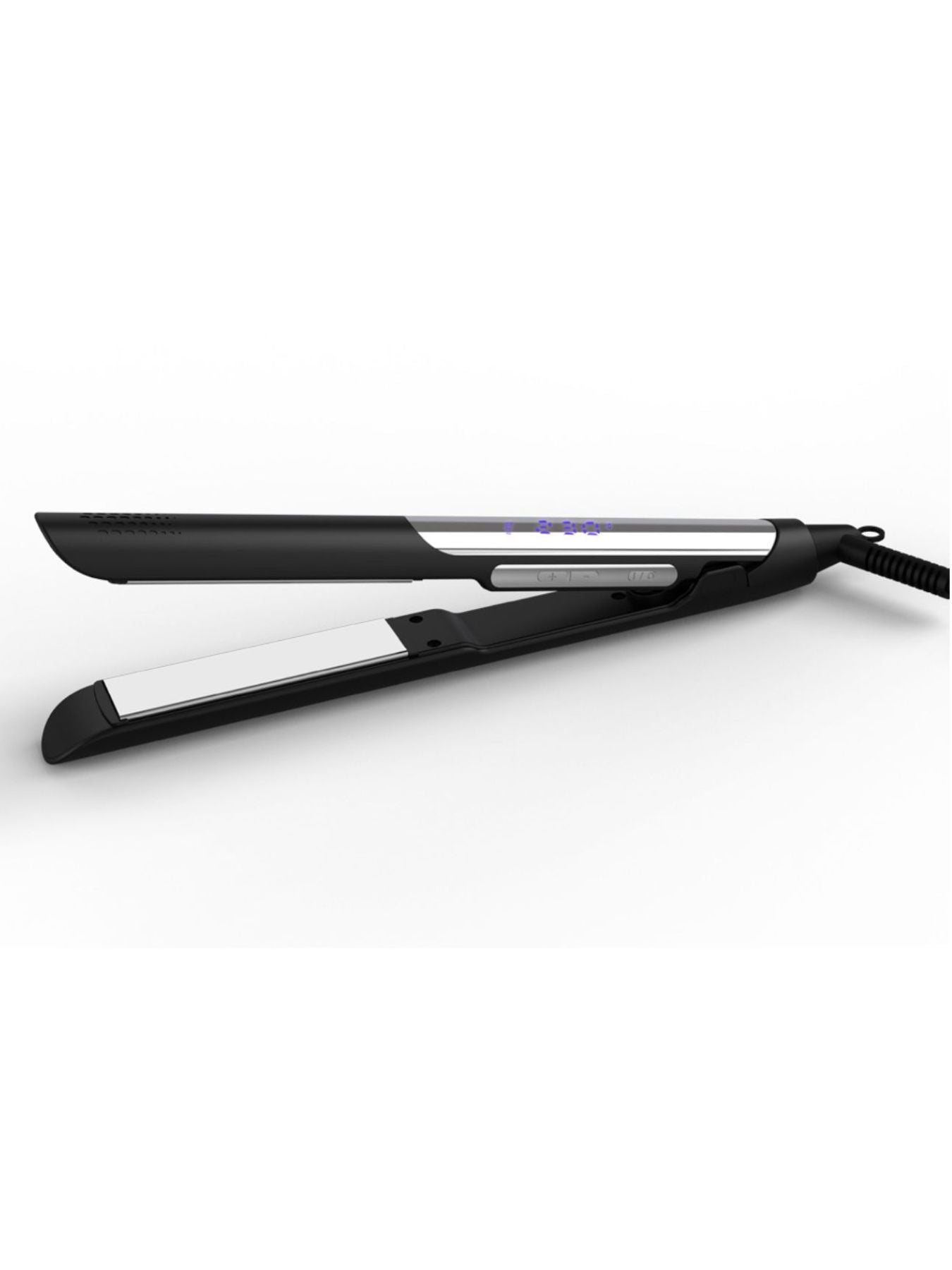 Adjustable Temperature Hair Straightener with ABS Material, One-Piece Design, Imported