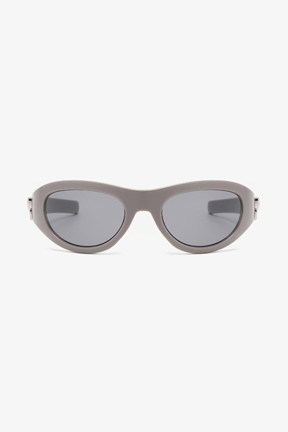 Cat-Eye Sunglasses Bow Polycarbonate Frame Eyewear