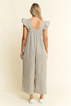Jade By Jane Jumpsuit Women Stripe Sleeveless Ruffle Wide Leg Pocketed 50a4f286802e4dfc809b35e55ff7e295-Max-Origin Trendsi
