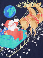 Children's Christmas Santa Sleigh Graphic Long Sleeve T-Shirt 51e3c0026ebf4681a9cca9d0fb653f8f-Max-Origin Trendsi