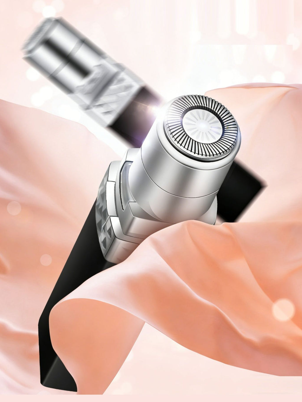 Painless Facial Hair Removal Epilator - Portable and Waterproof, Made of Durable ABS Material