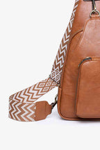 Adored Sling Bag Women's Take A Trip PU Leather Small Pocketed Crossbody 5211673c0e2549598707f3b5c03ffa9d-Min Trendsi