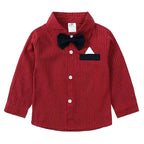 Boy's Children's Striped Shirt and Overall Set 2 Pcs 52336c0f-bfb8-457c-9579-bc773f2e7919-Max-Origin Trendsi