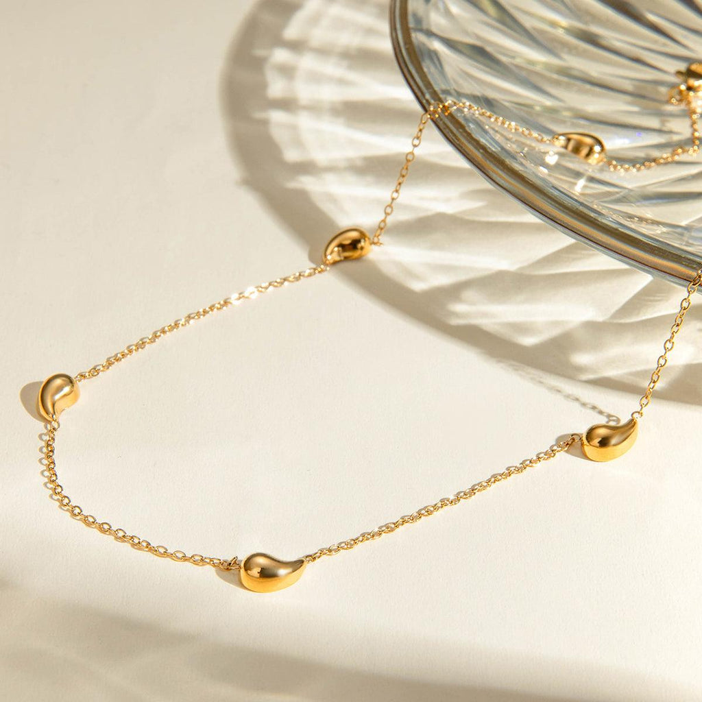 Necklace Chocker 18K Gold-Plated Jewelry 52c64854-ad2a-4987-b30d-13b780434a14-Max Trendsi