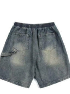 Men's Denim Shorts Drawstring Waist Blue Washed Pocketed Casual S-3XL 531f3e14-3cd9-48aa-8435-8f5ccc904aae-Max-Origin Trendsi
