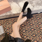 Women's Boots Square Toe Block High Heels Elegant Shoes 533ff124cd7740e087a7261c87881705-Max-Origin Trendsi