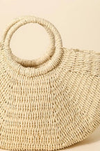 Fame Accessories Straw Tote Bag Half Moon Cresent Medium Beach Handbag 53b54f2c-0210-40c3-be2f-86c9247d1f25-Max-Origin Trendsi