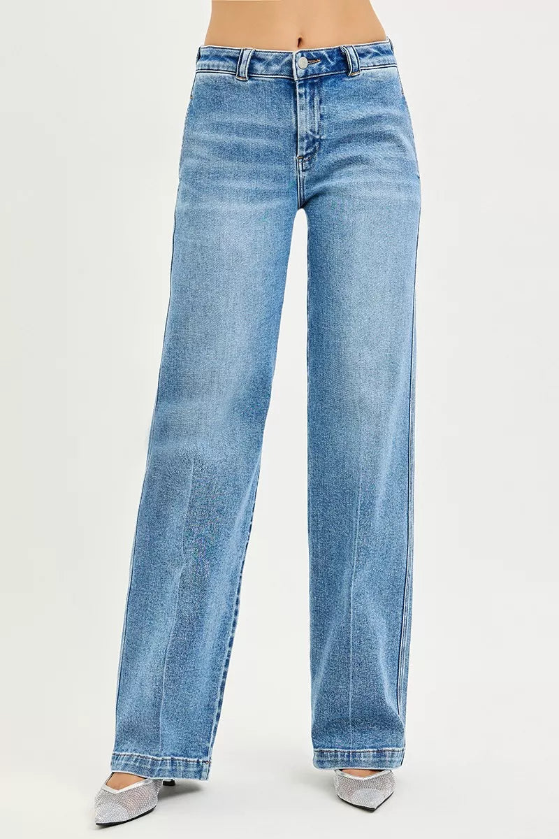 RISEN Womens Straight Jeans Slouchy Medium Wash Denim Pants 53cd6f0dd68d4a1285e6fd68049ef9bd-Max-Origin Trendsi