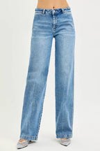 RISEN Womens Straight Jeans Slouchy Medium Wash Denim Pants 53cd6f0dd68d4a1285e6fd68049ef9bd-Max-Origin Trendsi