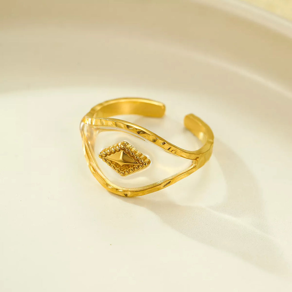 18K Gold-Plated Women's Rings Adjustable Open Ring Stainless Steel Style C One Size 5400a99a-c3c4-4216-b7b2-f807b162922d-Max-Origin Trendsi