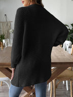 Open Front Cardigan Long Sleeve Casual Soft Solid Knitwear 54a1ac53-32b7-4c44-8fa9-ba9471a0f323-Max Trendsi